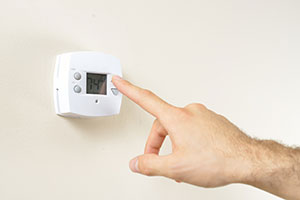 Thermostat in a Birmingham, Alabama home